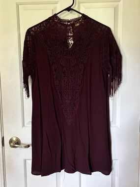 Altar'd State Lace Crochet Dress. Very detailed & gorgeous! Size large.